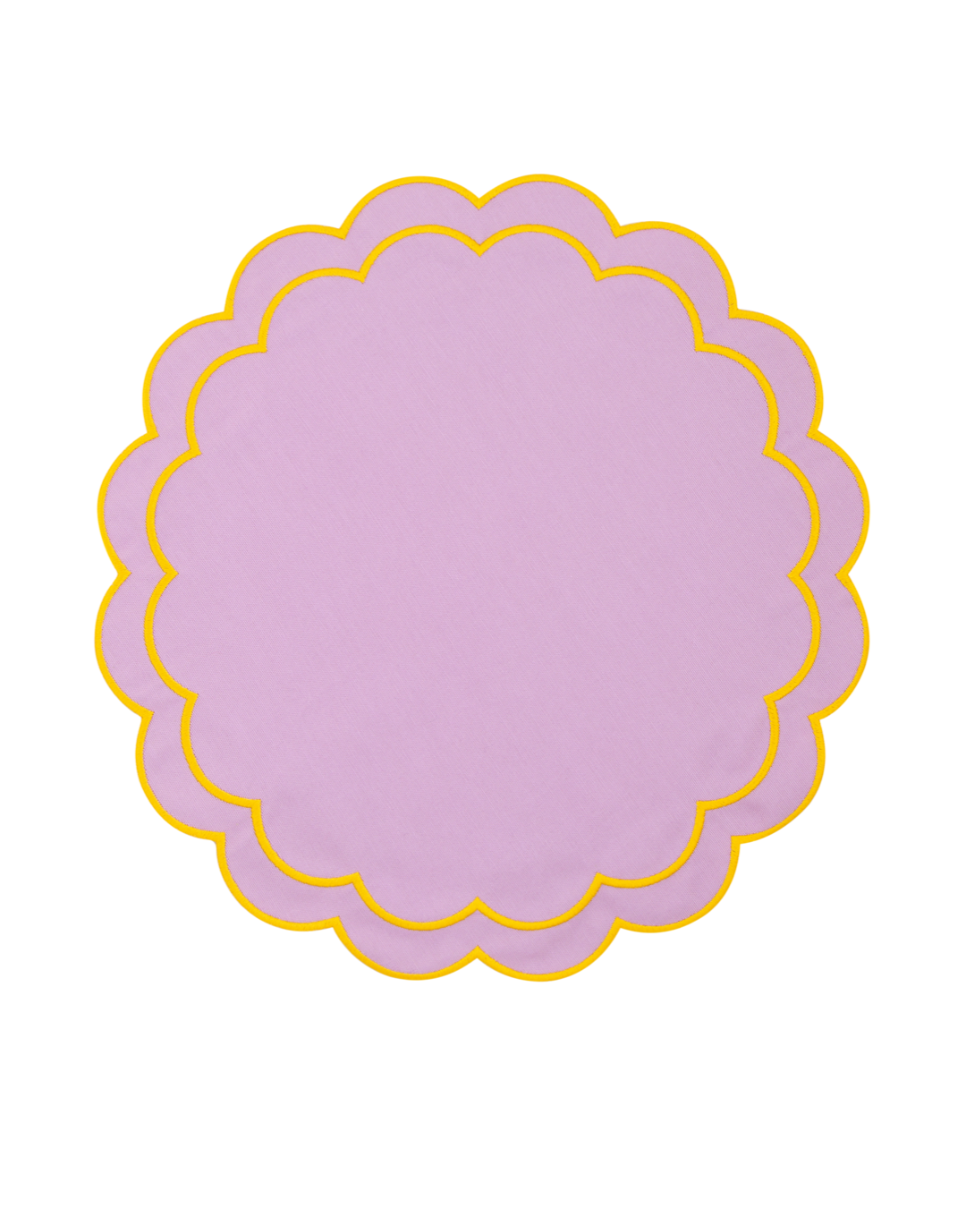 Lilac Scallop 2'li Amerikan Servisi