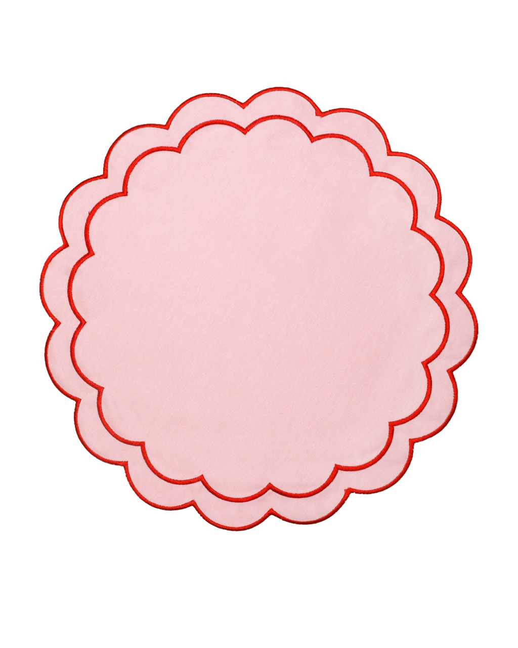 Rose&Red Scallop 2'li Amerikan Servisi