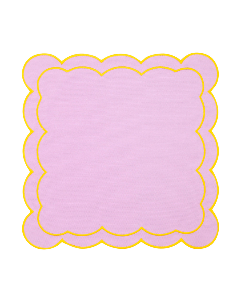 Lilac Scallop Napkin (Set of 2)