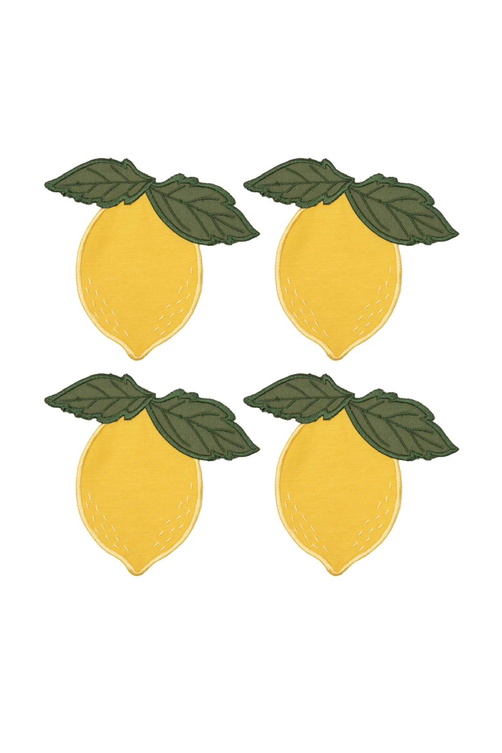 Lemon 4'lü Bardak Altlığı
