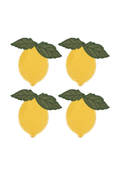 Lemon 4'lü Bardak Altlığı