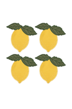 Lemon 4'lü Bardak Altlığı