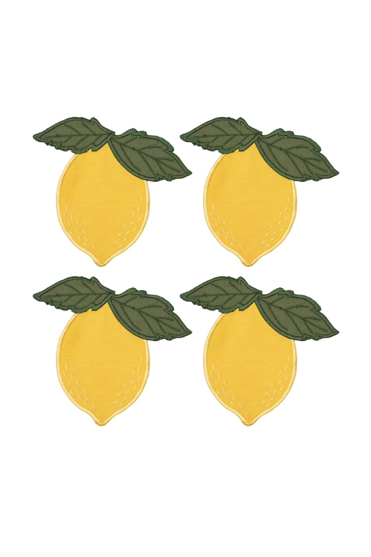Lemon 4'lü Bardak Altlığı