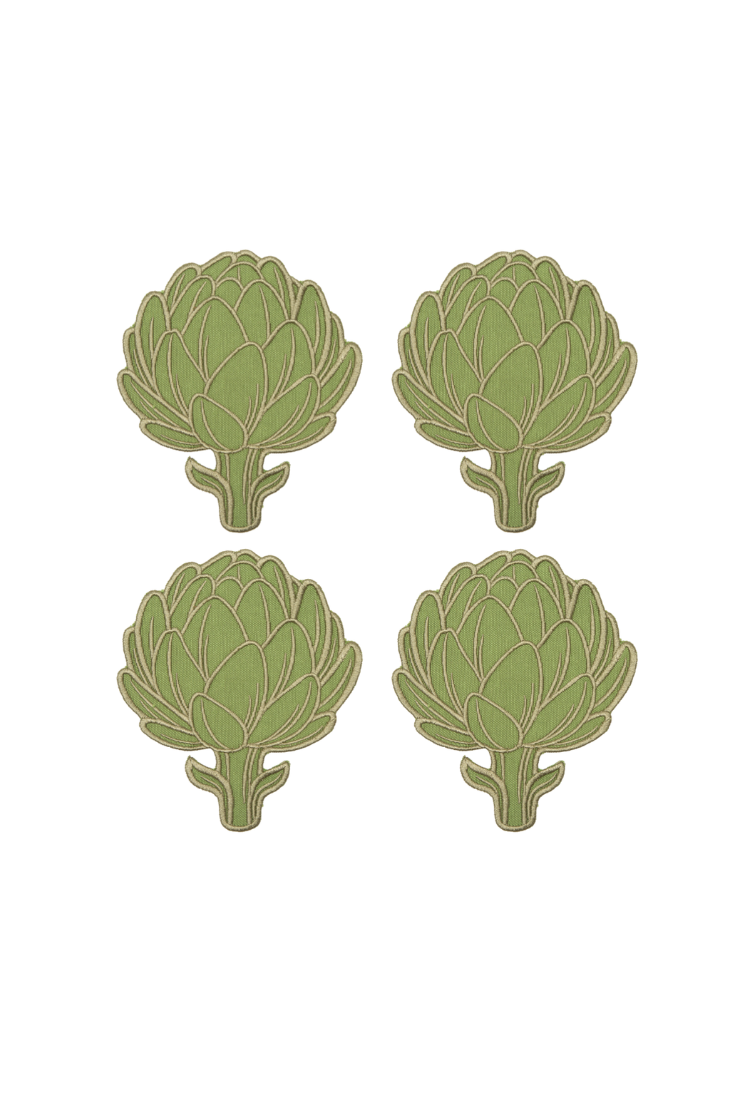 Artichoke 4'lü Bardak Altlığı