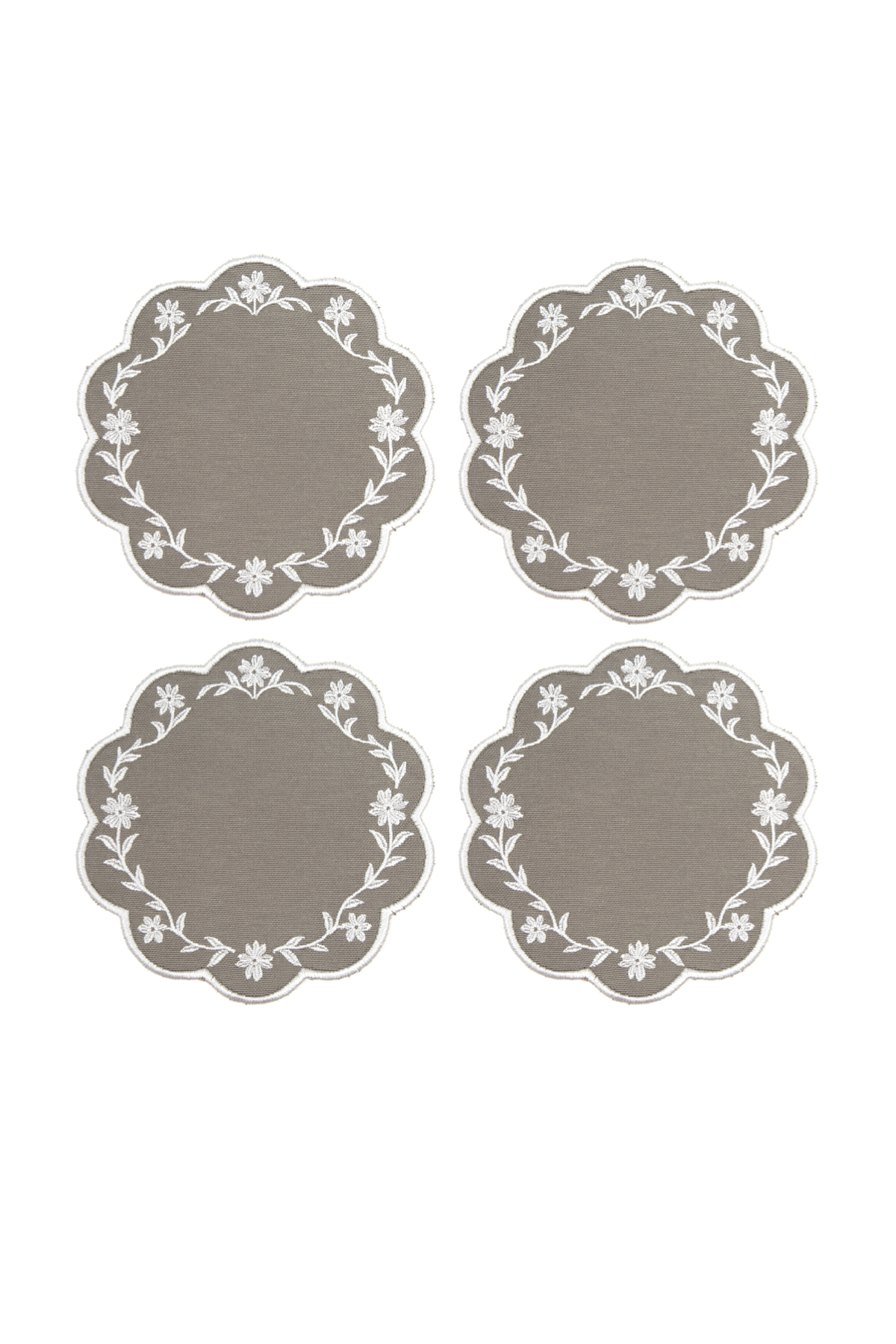 Green Wave Cocktail Napkin (Set of 4)