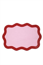 Rose&Burgundy Wave Amerikan Servisi + Peçete