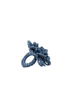 Load image into Gallery viewer, Blue Flower Napkin Ring (Set of 6)
