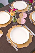Load image into Gallery viewer, Beige Scallop Placemat (Set of 2)
