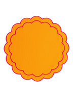 Orange Scallop 2'li Amerikan Servisi