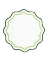 Load image into Gallery viewer, Green Wave Placemat (Set of 2)
