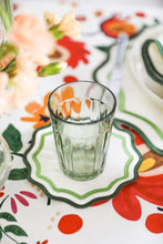 Load image into Gallery viewer, Green Wave Cocktail Napkin (Set of 4)