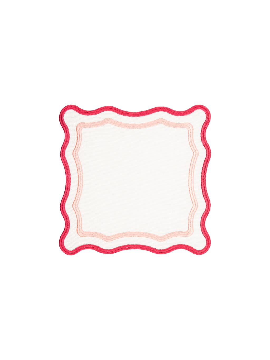 Pink Wave 4'lü Bardak Altlığı