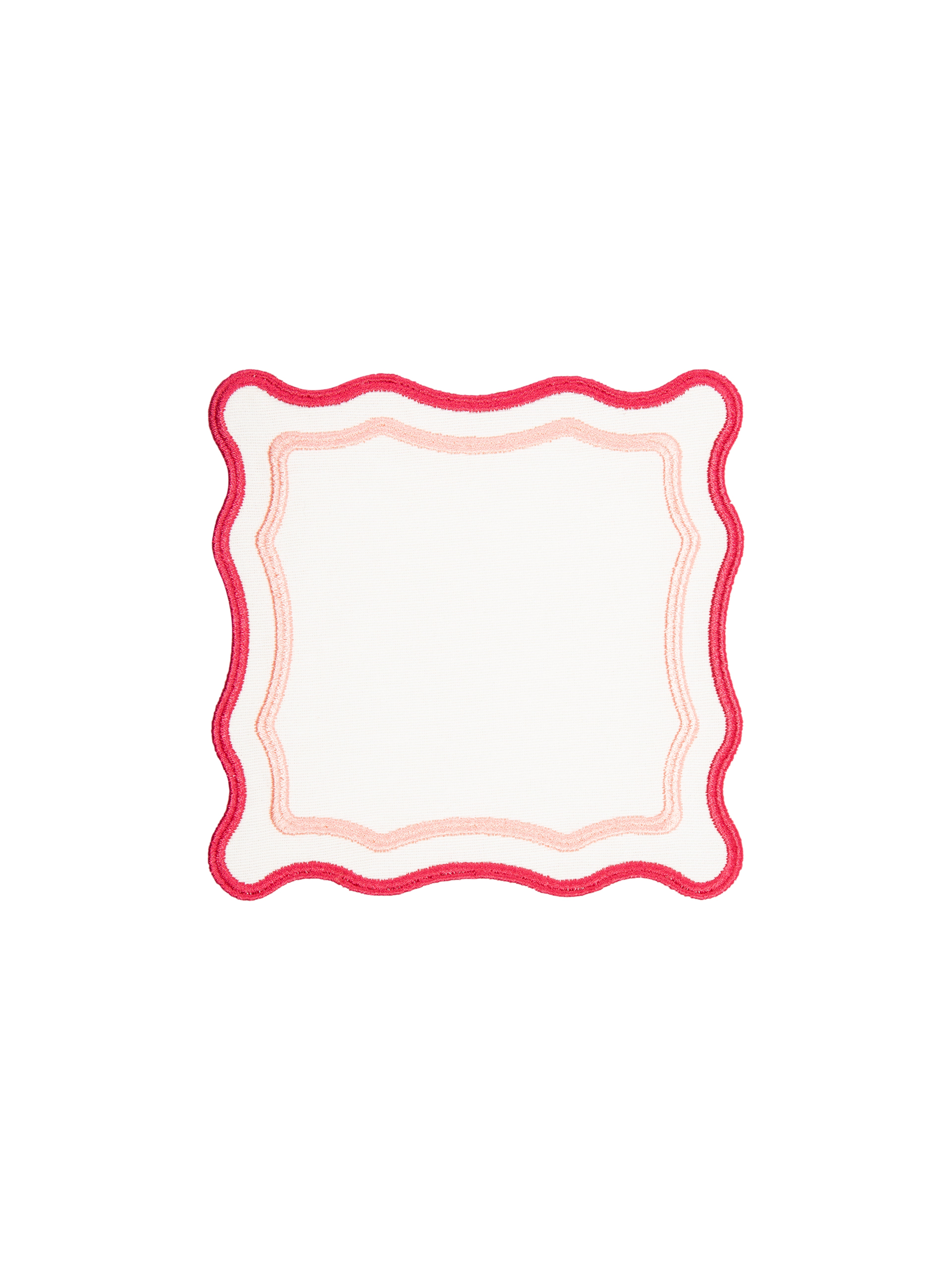 Pink Wave 4'lü Bardak Altlığı