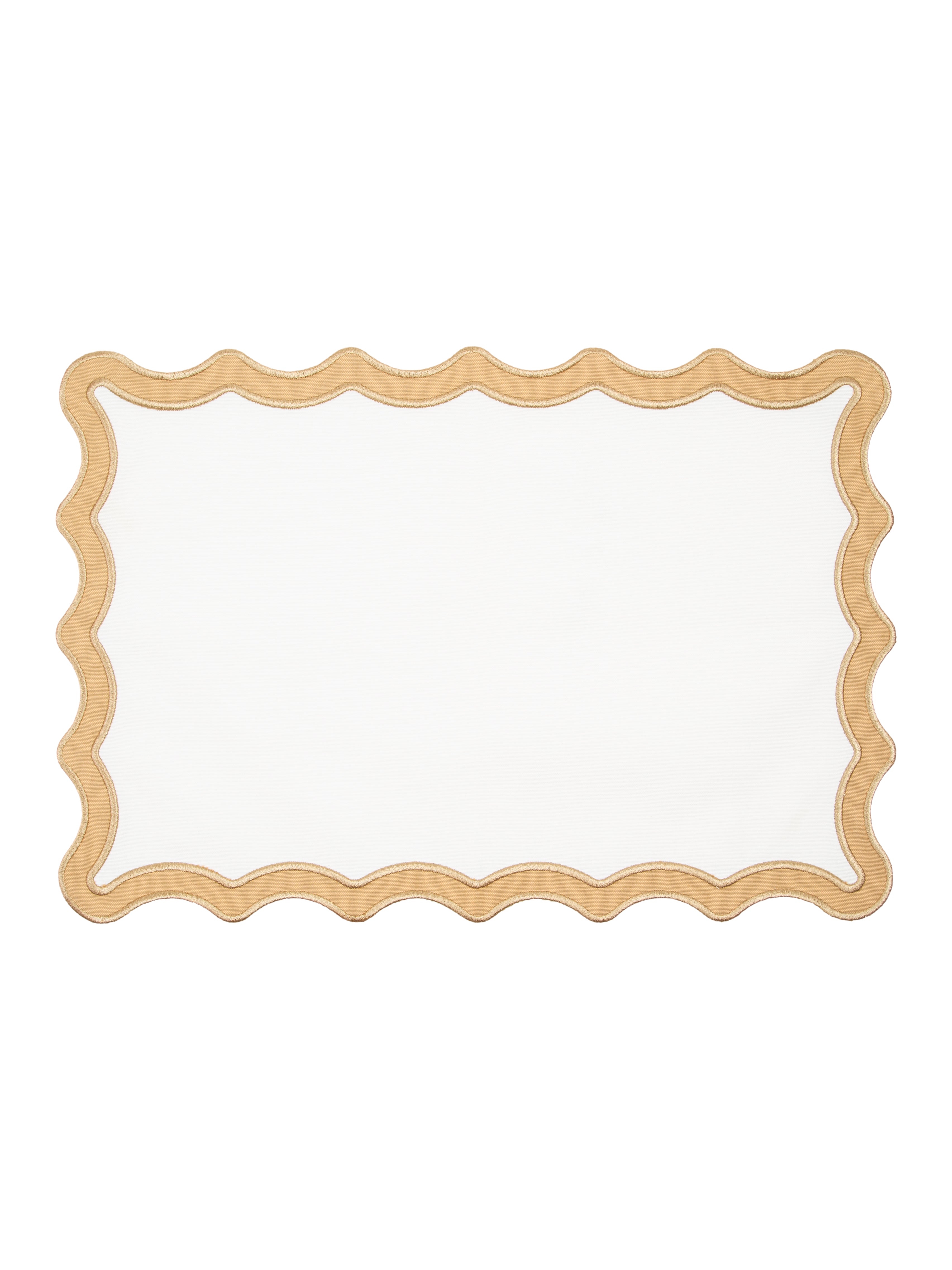 Beige Wave Amerikan Servisi + Peçete
