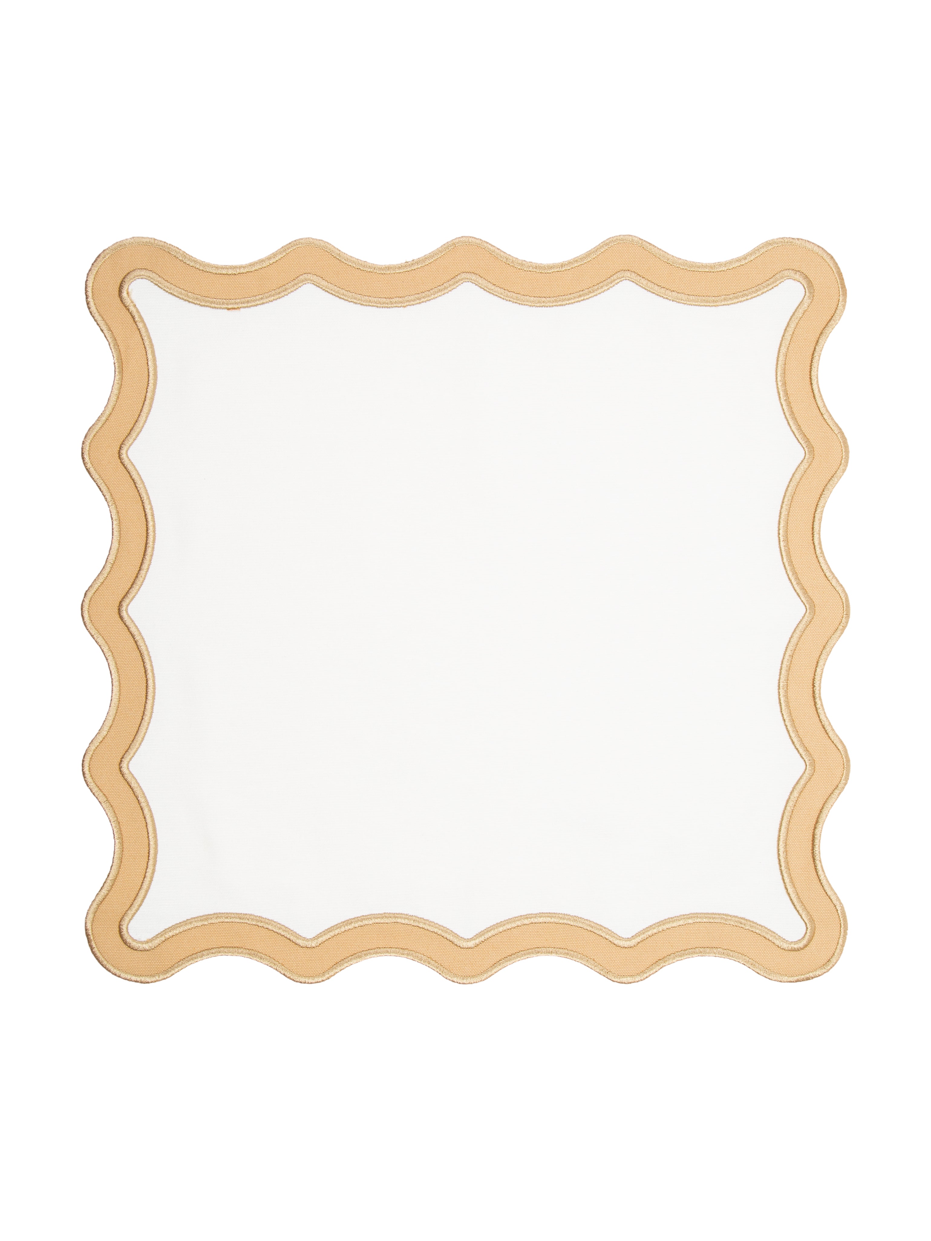 Beige Wave Amerikan Servisi + Peçete