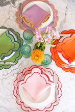 Load image into Gallery viewer, Colorful Scallop Napkin (Set of 4)
