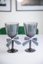 Load image into Gallery viewer, Grey Mini Napkin Bows (Set of 4)
