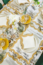 Beige Wave Napkin (Set of 2)