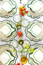 Green Wave Napkin (Set of 2)