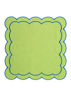 Green Scallop 2'li Peçete