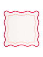 Pink Wave Placemat + Napkin