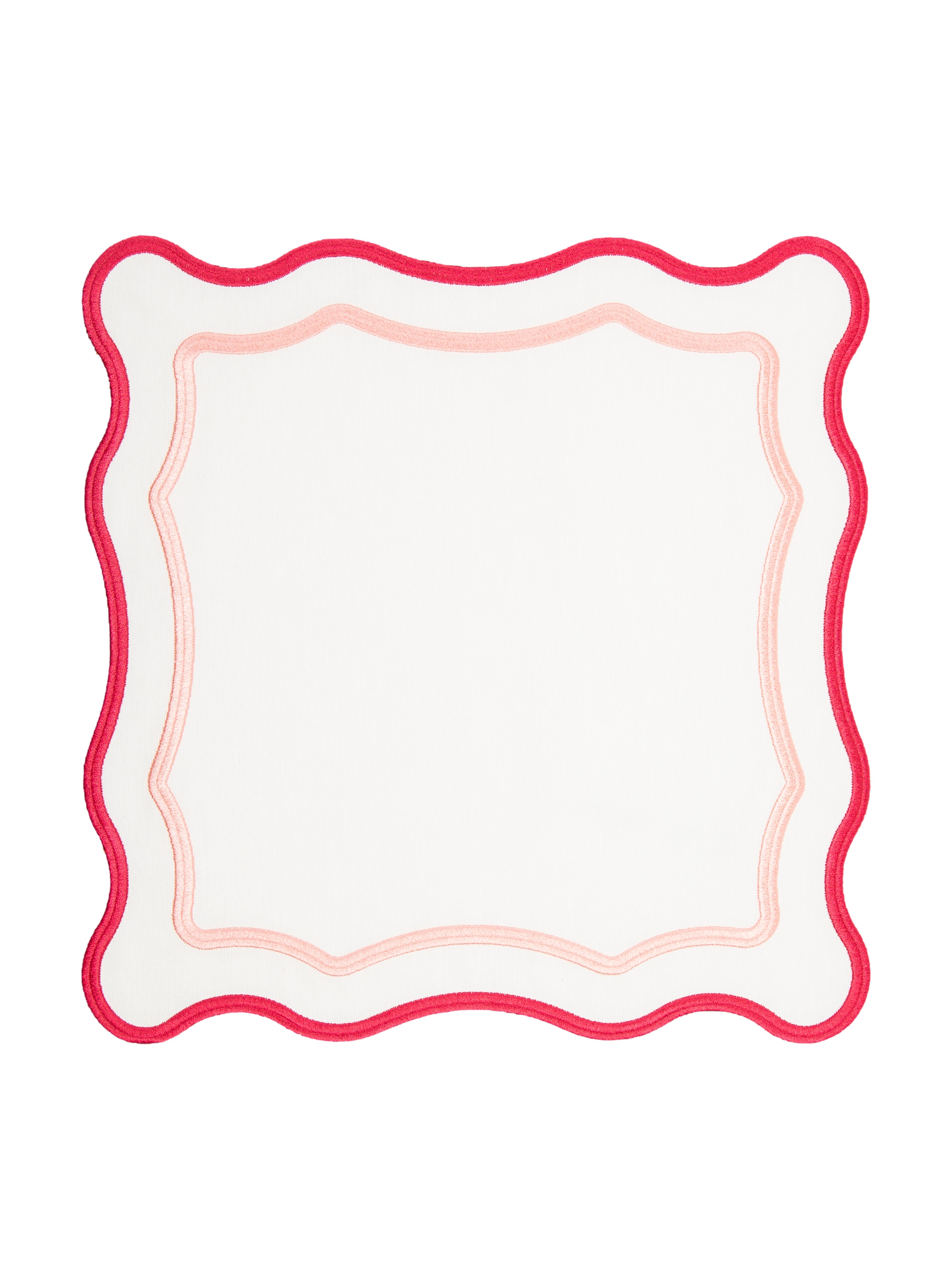 Pink Wave Placemat + Napkin