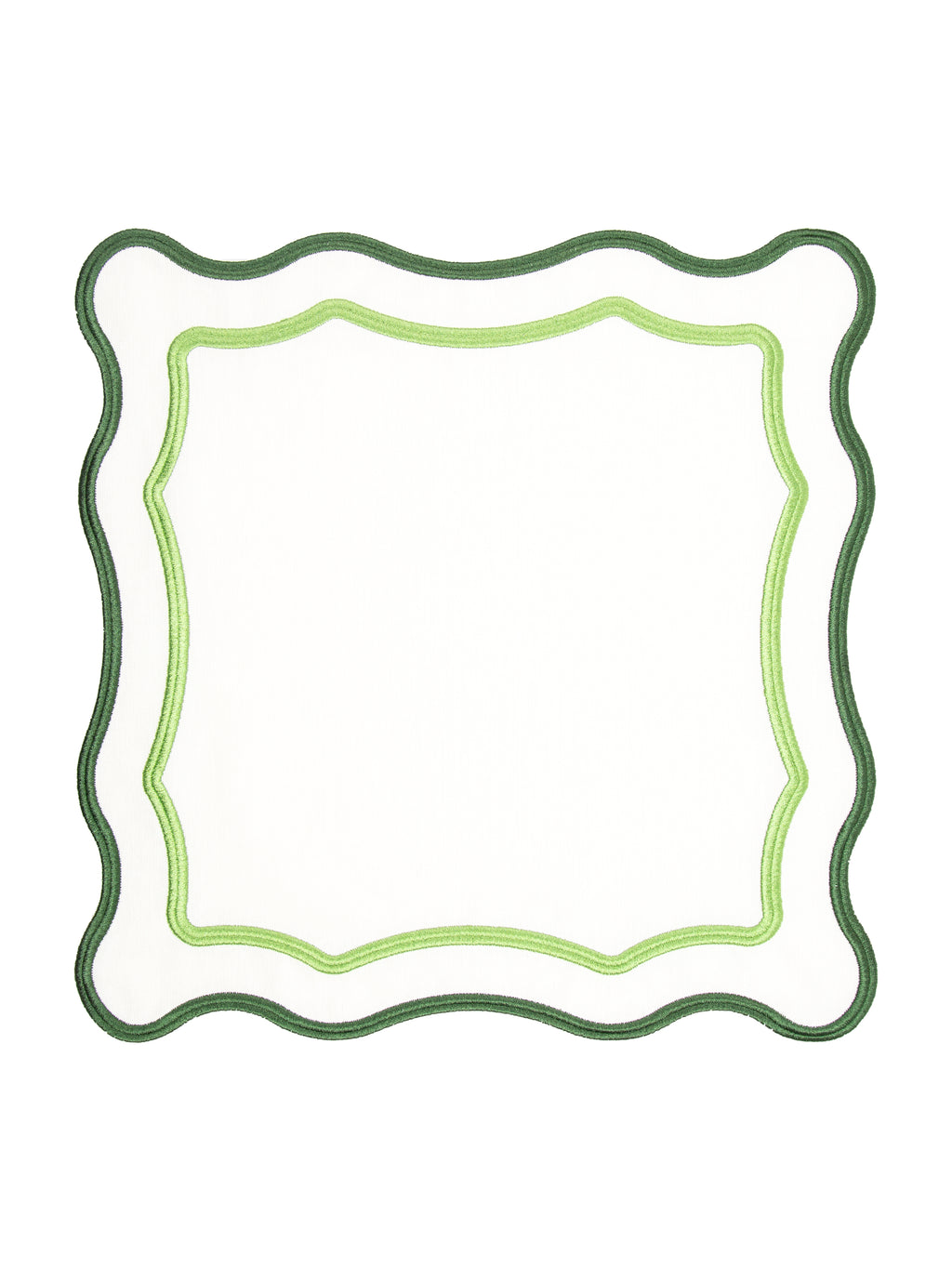 Green Wave Napkin (Set of 2)
