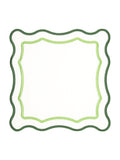 Green Wave Napkin (Set of 2)