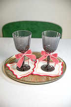 Pink Mini Napkin Bows (Set of 4)