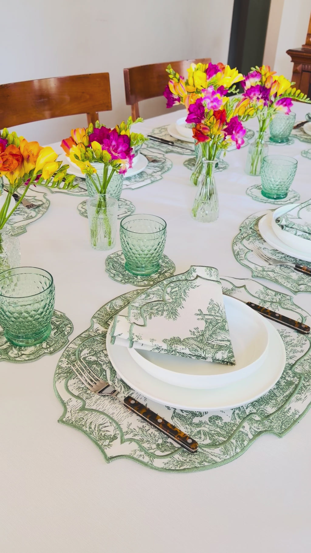 Emerald Toile 2'li Amerikan Servisi