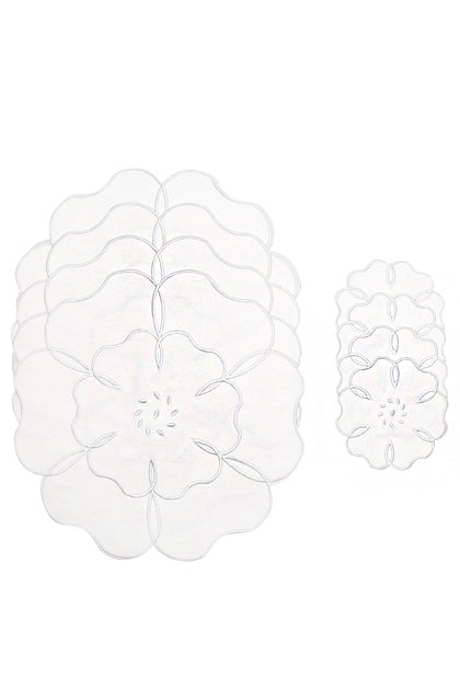 Silver Camellia 4'lü Set