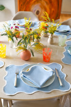 Load image into Gallery viewer, Baby Blue Wave Placemat (Set of 2)
